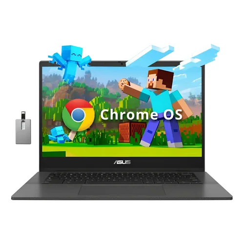 Notebook Asus Chromebook Cm14 Cm1402c 14 Fhd 4 Gb Ram 192 Gb