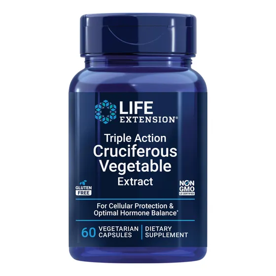 Vegetal Crucífero De Triple Acción Supplement Life Extension