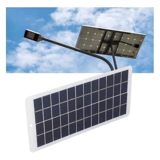Kit Panel Solar 5 W 12 V Transmitancia Cargador Para Calle