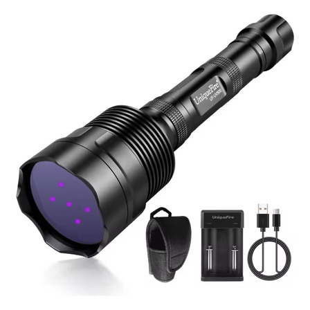 Lanterna Uniquefire Led Uv Ultravioleta Premium Lanterna Uniquefire Led Uv Ultravioleta Premium