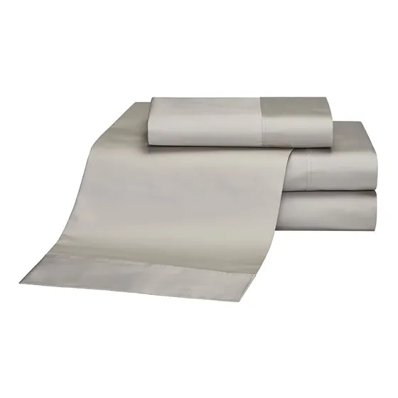 Juego de sábanas Danubio 400 Hilos lunar lisa 100% algodón 2m x 1.6m x 0.35m