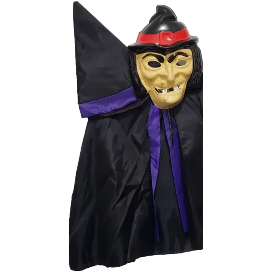 Disfraz De Bruja- Set C/accesorios 