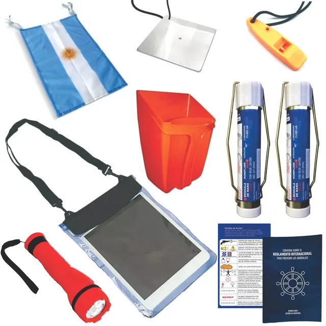 Kit De Elementos De Seguridad Naval #3 Para Lanchas 