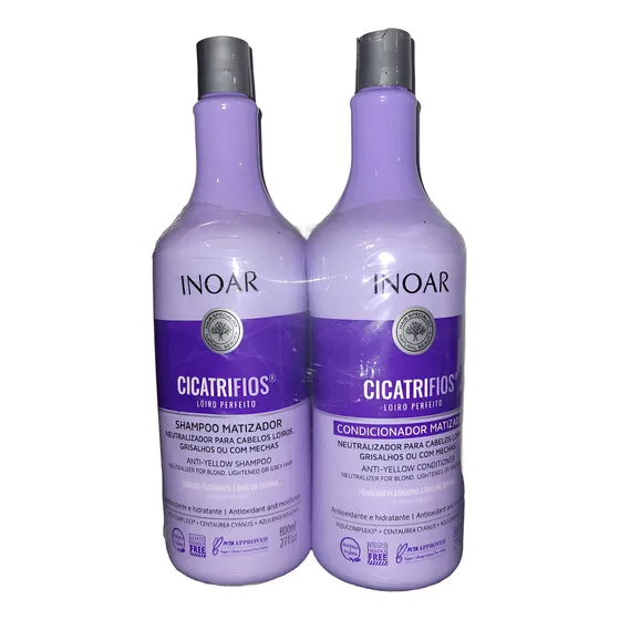 Pack Inoar Matizador Shampoo+acondicionador