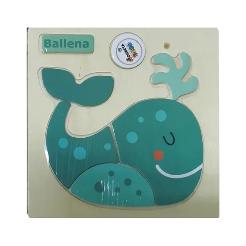 Juego Didáctico Infantil Rompecabezas Encastre De Madera 