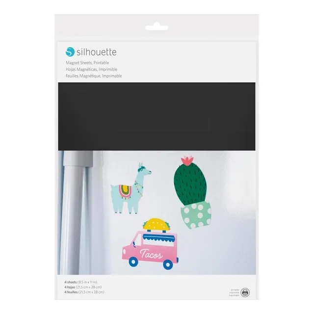 Papel Magnetico Imprimible Silhouette