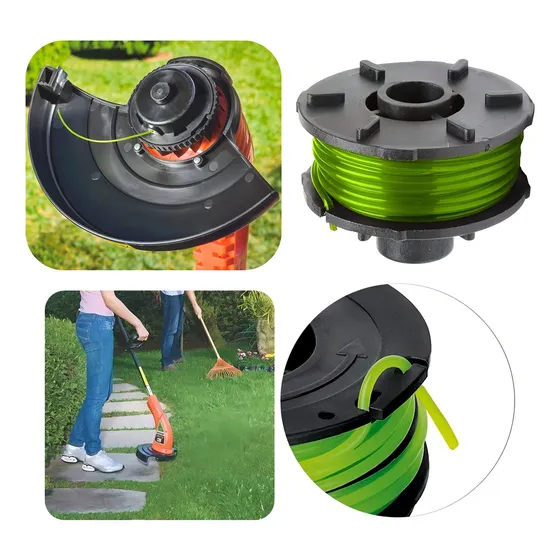Carretel com Fio de Nylon 1,8mm 8m para Cortador de Grama Tramontina AP500 AP600 AP700 AP1000 AP1500T 78799/463