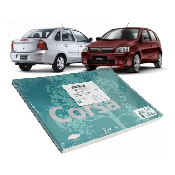 Manual Proprietário Corsa 2008 2009 2010 2011 Original Novo