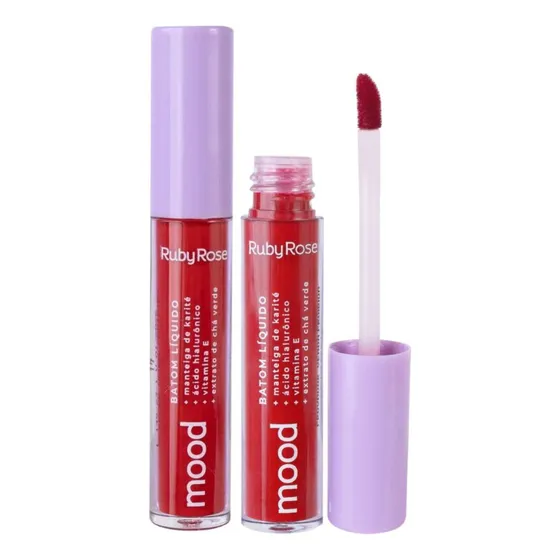 Ruby Rose Batom Liquido Mood Wish 18 3,2ml