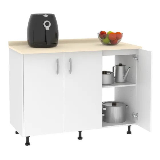 Módulo Base Cocina 1,2 Mts - Casalista® Cocina