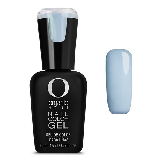 Color Gel Esmalte Uñas By Organic Nails Color Ice Blue