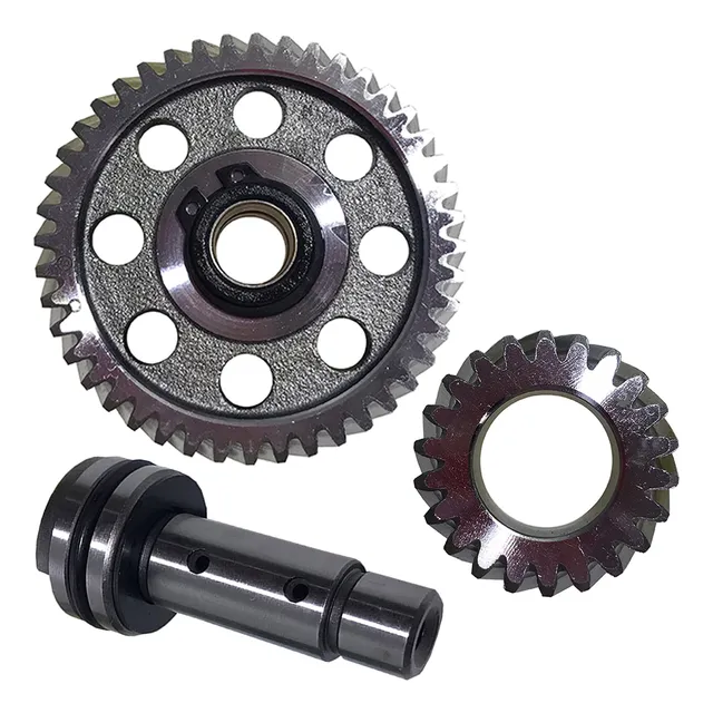 Kit Comando Válvula Engrenagem Cg125 Today Titan Xlr Até 99