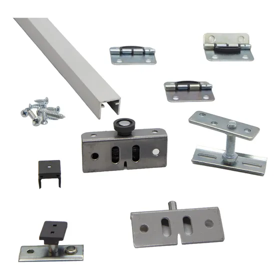 Kit Herrajes Placard Puertas Plegables Plegaduc Pro 2 Hojas