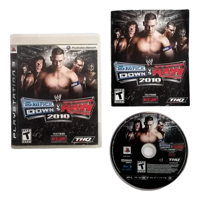 Wwe Smackdown Vs Raw 2010 Ps3 (Reacondicionado)