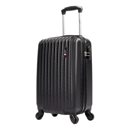 Mala De Bordo 10kg Pequena Londres Swiss Move Preto