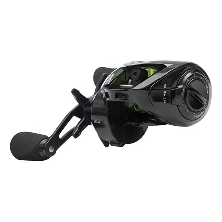 Carretilha Maruri New Crobat 7+1 Rolamentos Drag 7kg Verde Esquerdo