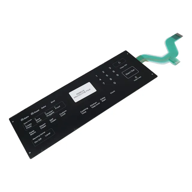 Teclado De Membrana Para Rango Dg34-00020a, Compatible Con