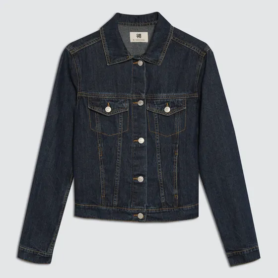 Chaqueta Mujer Ostu  Azul Algodón 40080194-51