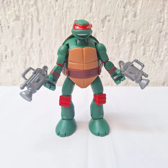Tortugas Ninja Rafael Trasformable En Tortuga Playmates 2014