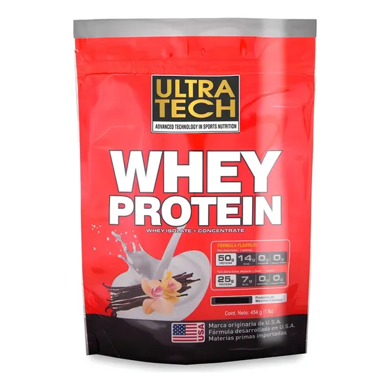 Whey Protein Ultra Tech X 454 G Sabor Frutilla