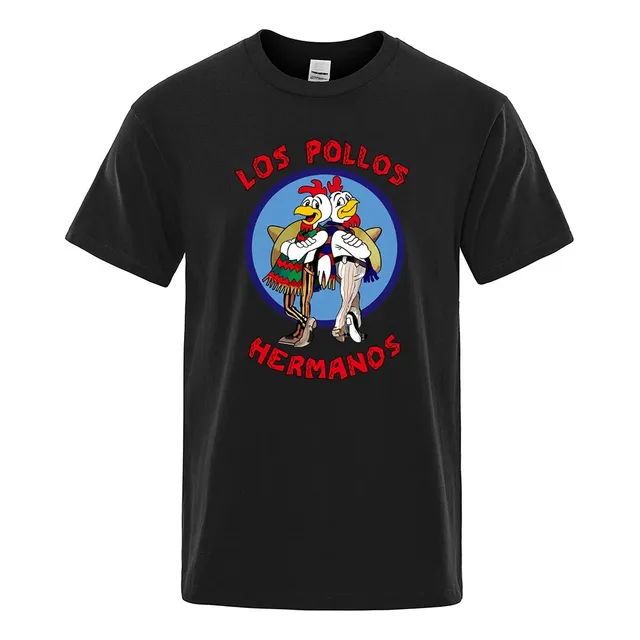 Polo Los Pollos Hermanos Breaking Bad Algodón Reactivo