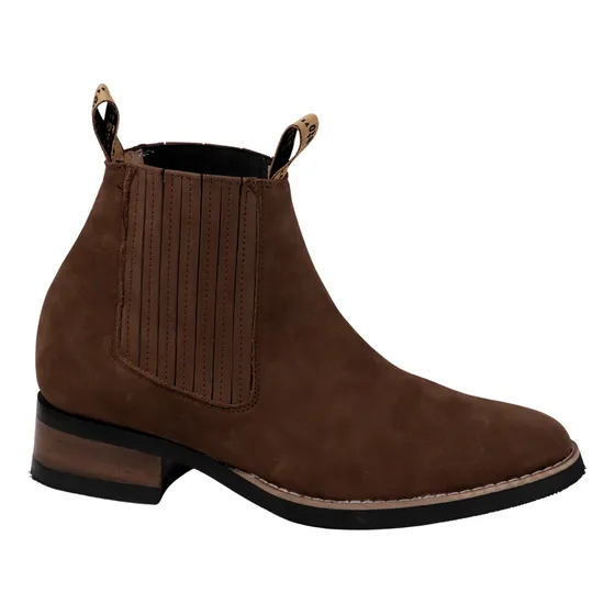 Botín Vaquero Fratello Color Arena Para Hombre 0048