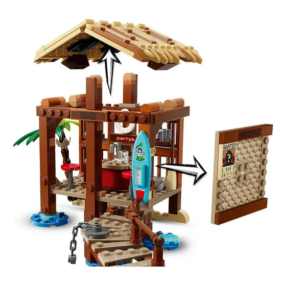 Lego® One Piece Cabaña Del Pueblo Molino Kit 75636 | Cuotas sin interés