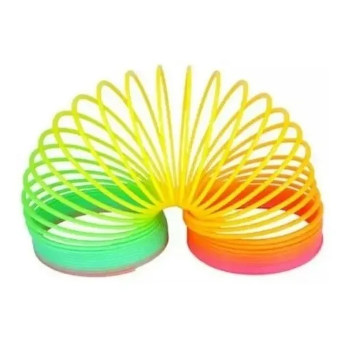 Resorte Magico X20 Slinky Multicolor Rainbow Saltarin Juego