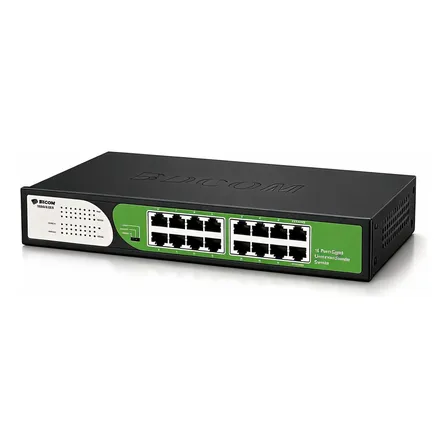 Switch Bdcom S1500-16t 16 Portas Gigabit Rj45