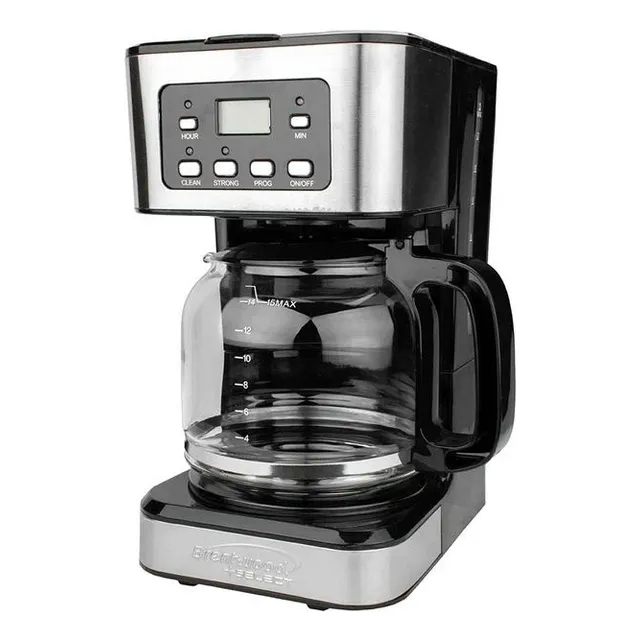 Cafetera Brentwood Programable 12 Tazas Bre-ts222bk