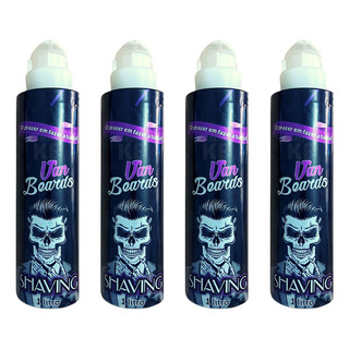 Kit 4 Shaving Gel Van Beards Para Barbear 1kg Promoção Kit 4 Shaving Gel Van Beards Para Barbear 1kg Promoção