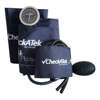 Baumanómetro Aneroide 3 Brazaletes Y Estetoscopio Checkatek Baumanómetro Aneroide 3 Brazaletes Y Estetoscopio Checkatek