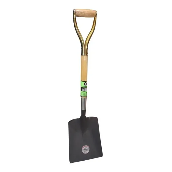 Pala Ancha Gherardi Estampada Cabo Madera 