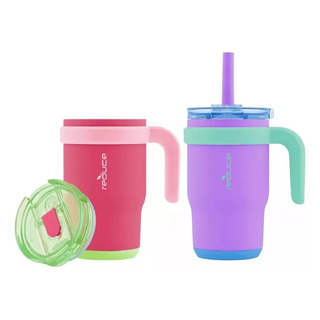 Termo Reduce Coldee Niños Sin Derrames 14oz/414ml Con 2 Pzas Termo Reduce Coldee Niños Sin Derrames 14oz/414ml Con 2 Pzas
