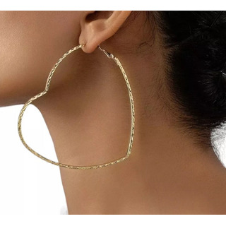 Arracadas Grandes Oro Casual Excelente Calidad Y Diseño Arracadas Grandes Oro Casual Excelente Calidad Y Diseño