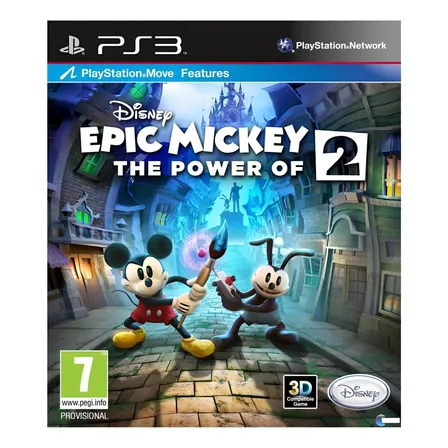 Disney Epic Mickey 2: El Poder De Dos Ps3 Juego Original