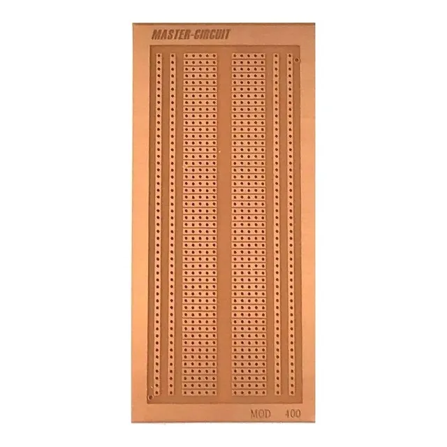 Placa Fenólica Perforada Tipo Protoboard 7x14.5cm