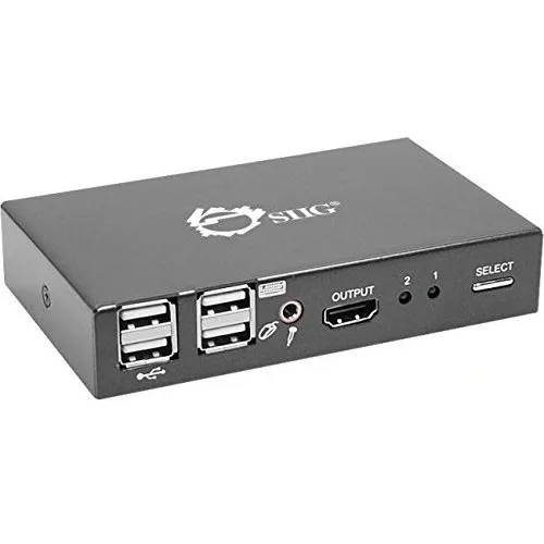 Siig 2 X 1 Hdmi Usb Kvm Switch  4 Kx2 K