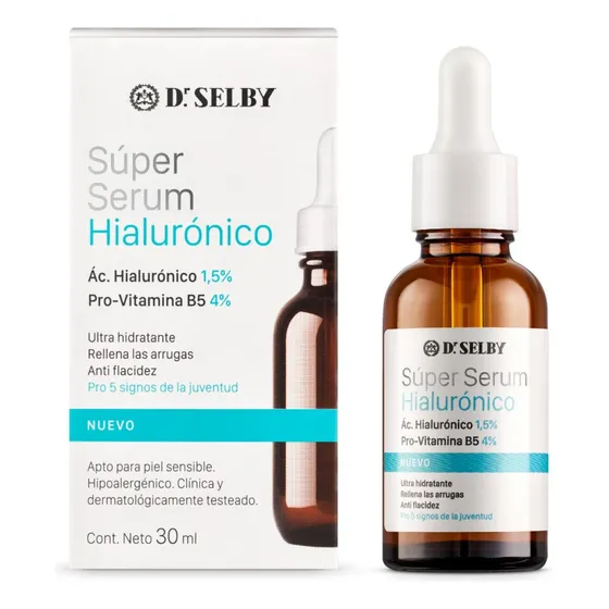 Dr.selby Súper Serum Hialurónico 30ml - Jsaúl