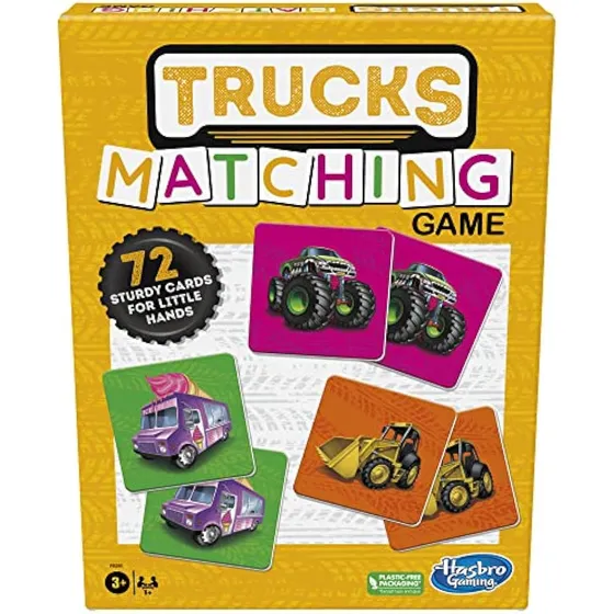 Juego De Combinación De Camiones Hasbro Gaming | Preescolar
