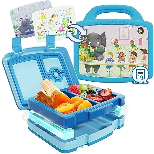 Lunchart Caja De Almuerzo Para Niños - Caja De 5gqh8
