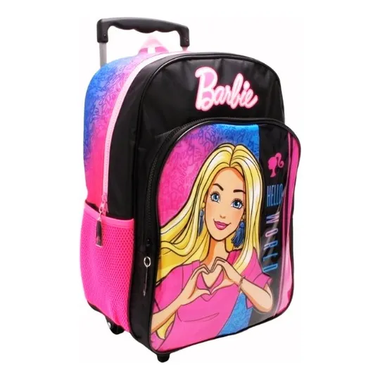 Mochila Carro, Carrito Barbie 16'' Original