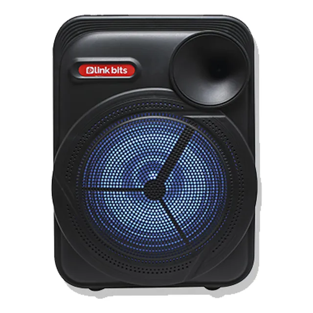 Bocina Bluetooth 15 Pulgadas Radio Fm Luz Led Multicolor Conectividad Tws Incluye Micrófono Inalámbrico