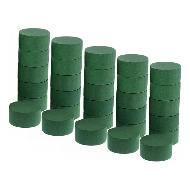 30×bloques Espuma Floral Oasis Ladrillo Flores Espuma