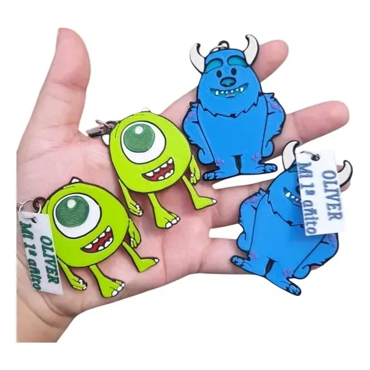 Souvenir Llaveros Monster Inc  Personalizado X 30 Unidades