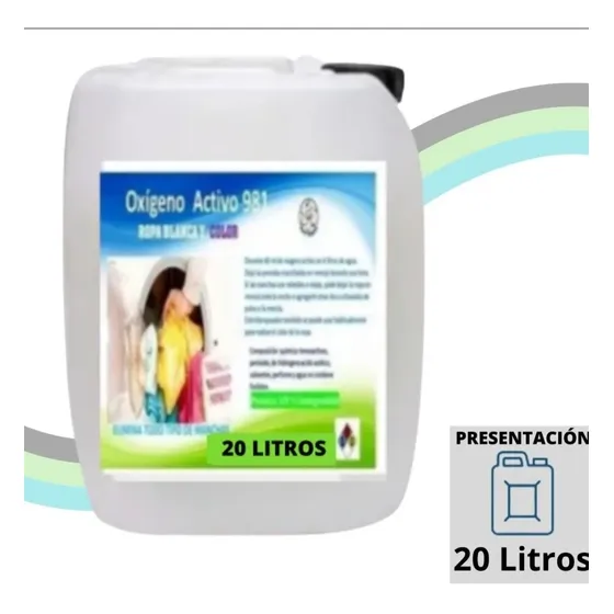 Quita Manchas Ropa Blanca Y Color 20 Li - L a $8250