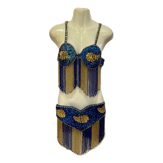 Conjunto Caderin Y Corpiño Danza Arabe