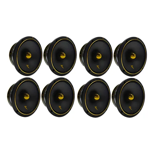 Kit 8 Alto Falante Medio Grave Snake Pro 6 Pol. Esv 220 Wrms Cor