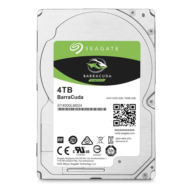 Seagate Barracuda Mobile Hard Drive 4tb Sata 6gb/s 128mb ...