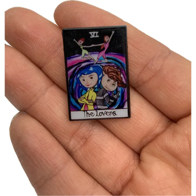 Broche Coraline Y La Puerta Secreta, Pin Metálico, Disney